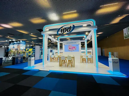 diseño stand feria ipd