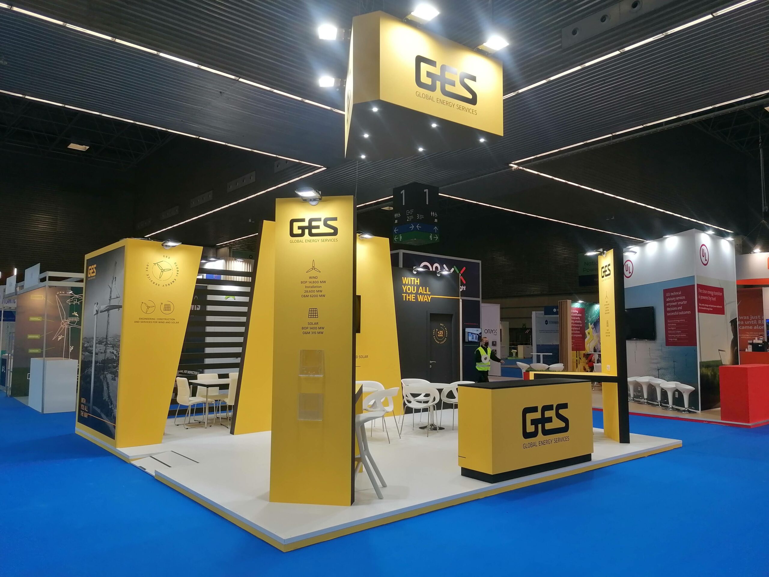 stands ferias para global energy services wind europe 2022 bilbao
