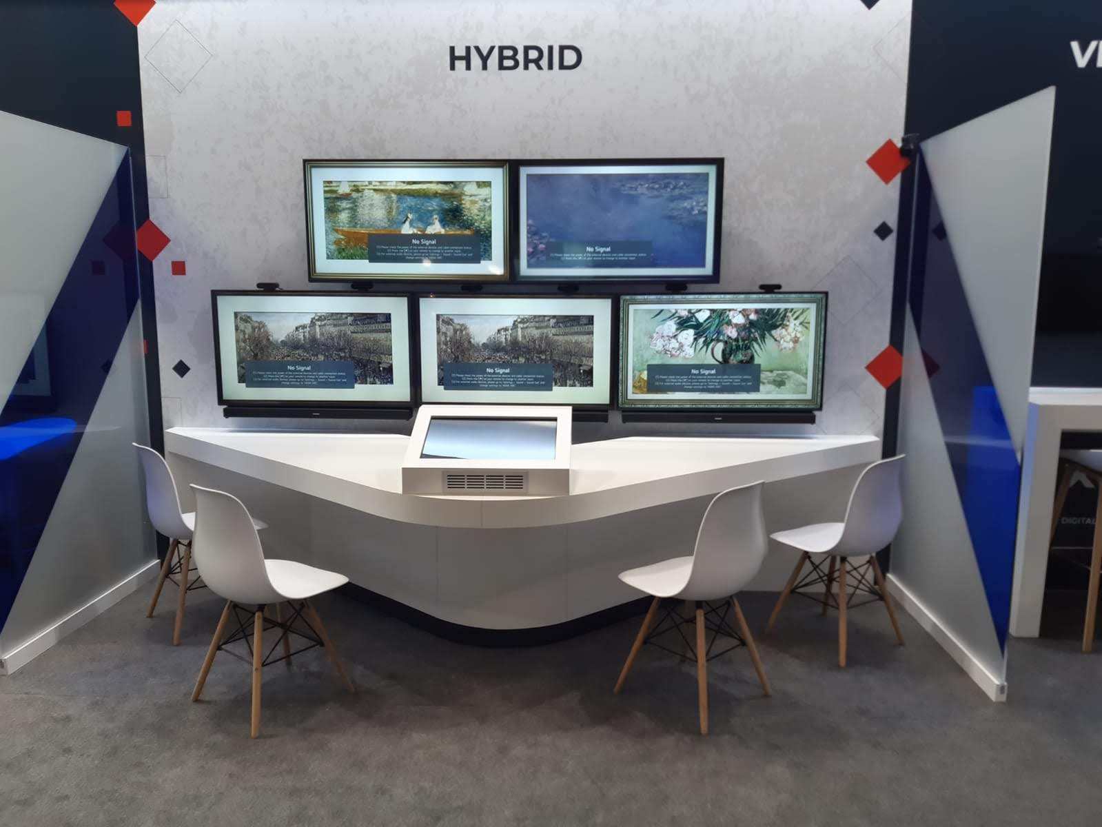 Diseño de stand y producción de stand para X20 MEDIA @ISE 22 FIRA BARCELONA